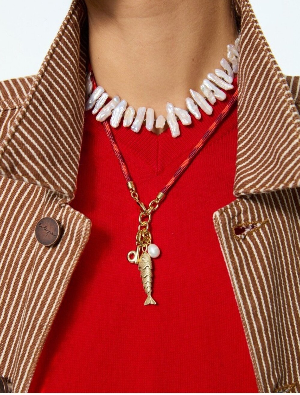 Roxanne Assoulin The Pearl Branch Necklace - Picture 2 of 3